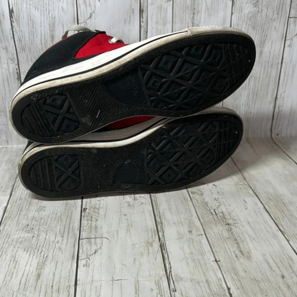 Converse Chuck Taylor All Star High Street Red Black Mens 10 169110F‎ Mid Top